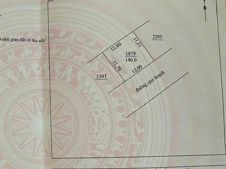 Đất biệt thự 140m² Phổ Yên, Thái Nguyên - Hướng Đông Nam, Sẵn Sổ Hồng