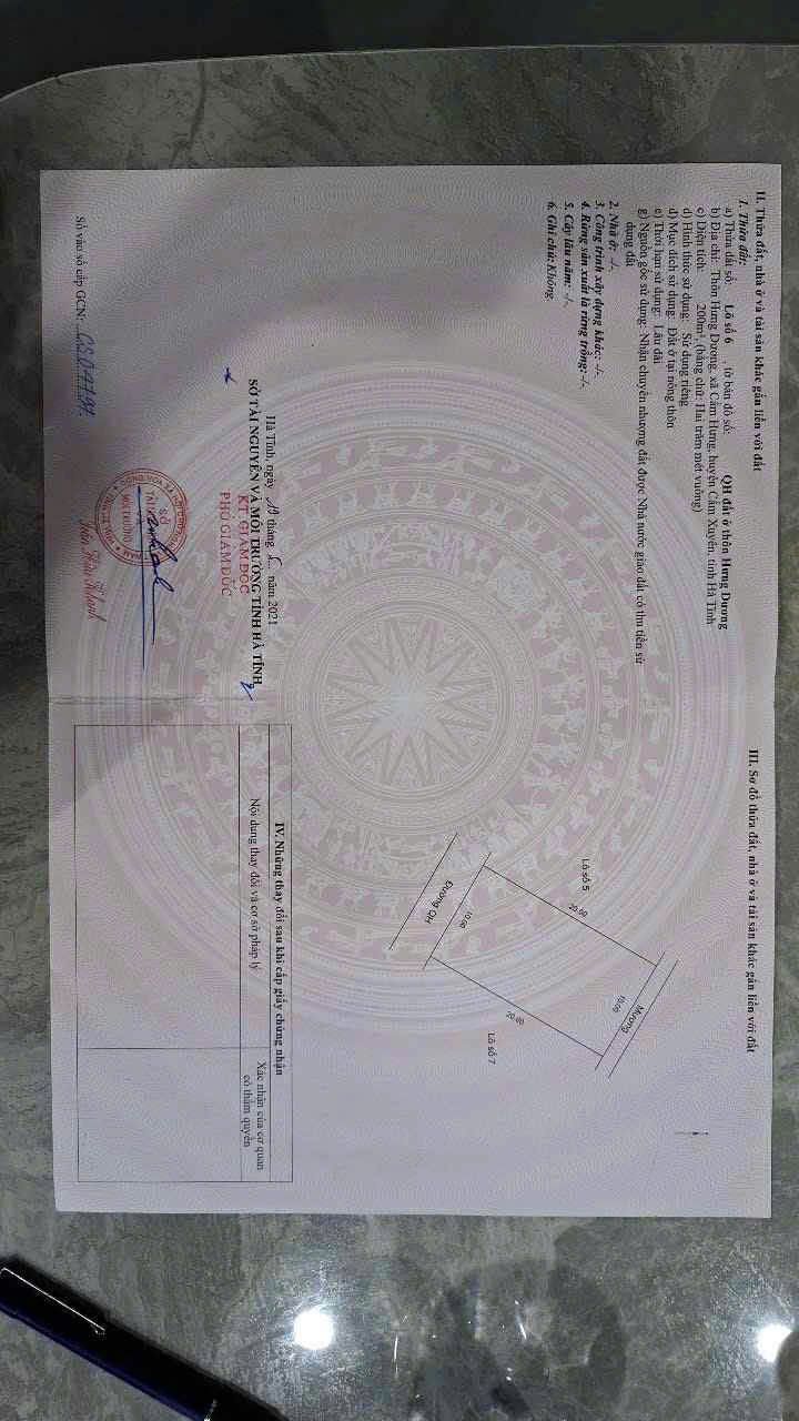 Đất nền Thôn Hưng Dương, Anh Sơn 200m² - Sổ đỏ chính chủ!