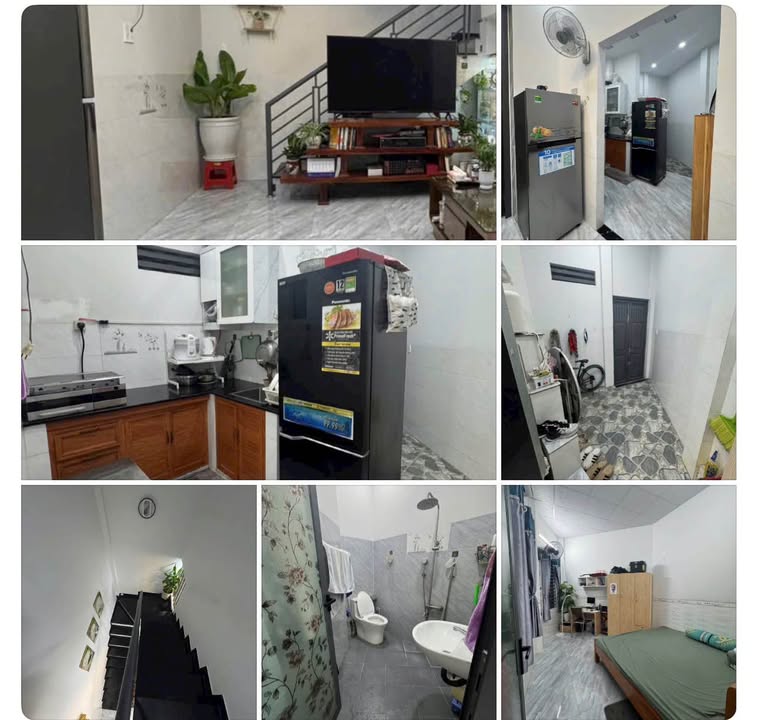 Cho thuê nhà 80m² gần Hòn Chồng, Nha Trang - 3PN full nội thất