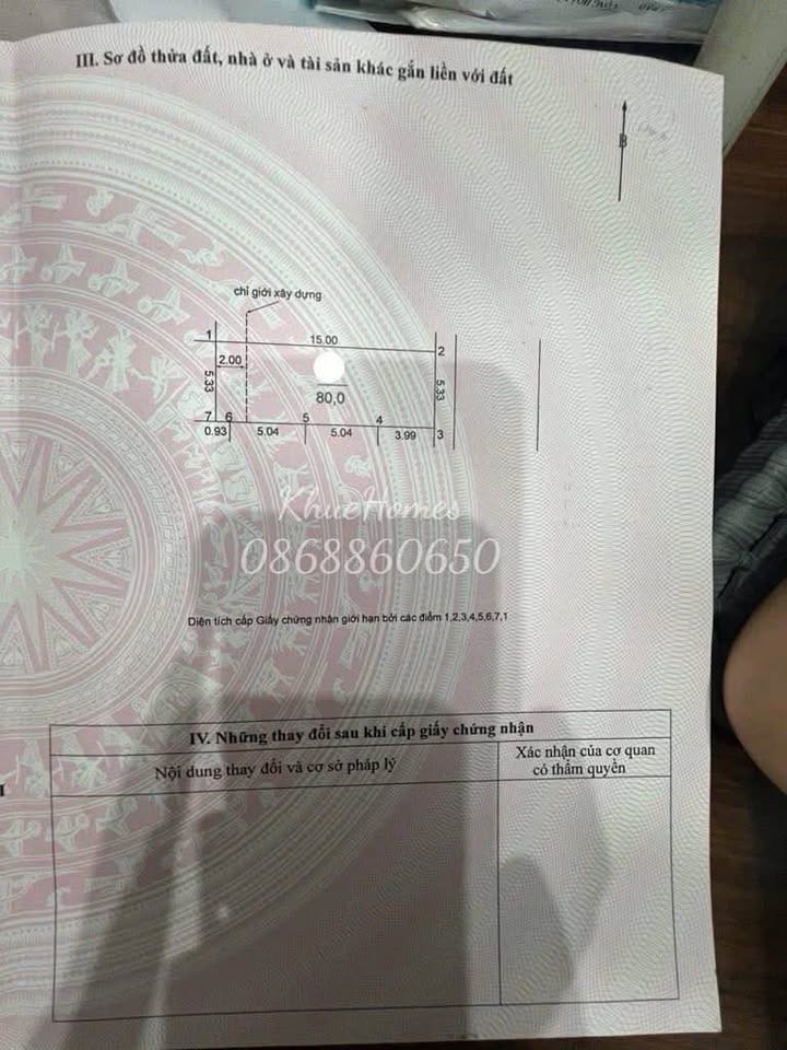 Đất Nền Nguyên Khê Đông Anh 80m² - Sổ đỏ chính chủ, ô tô tránh!