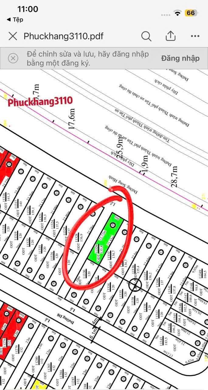 Đất Lô Góc IDICO 2 - Tân An 132m² - Giá 6.8 Tỷ