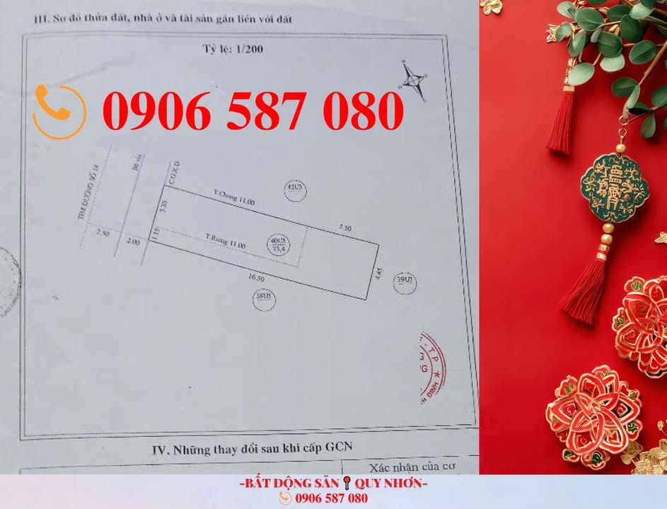 Nhà Mặt Tiền Thành Thái, Quy Nhơn 73m² - 4.25 Tỷ, Đối Diện Công Viên