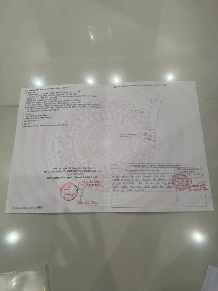 Đất Nền Phú Xuân Krông Năng 840m² - Sổ Hồng Riêng, Giá 1.1 Tỷ