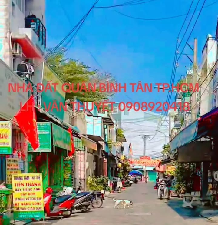 Nhà phố Bình Tân 60m² nhỉnh 6 tỷ - Mặt tiền kinh doanh sầm uất!