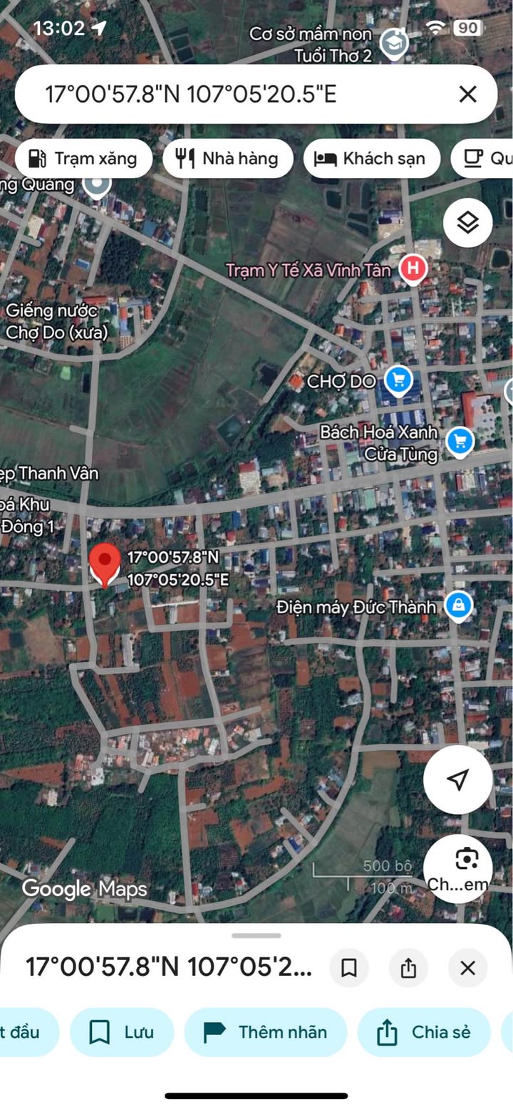 Đất nền Thị trấn Cửa Tùng 210m² - Sổ hồng sẵn, giá 6xx triệu