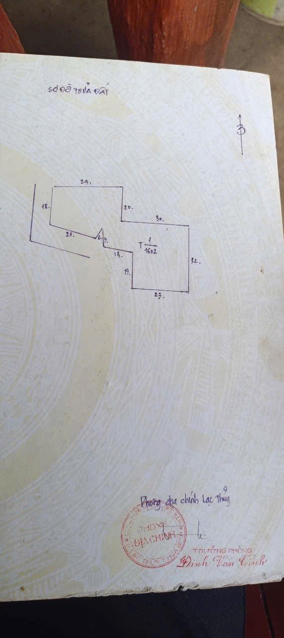 Bán đất 1200m² thổ cư Lạc Thủy, Hòa Bình - Gần KCN, view đẹp