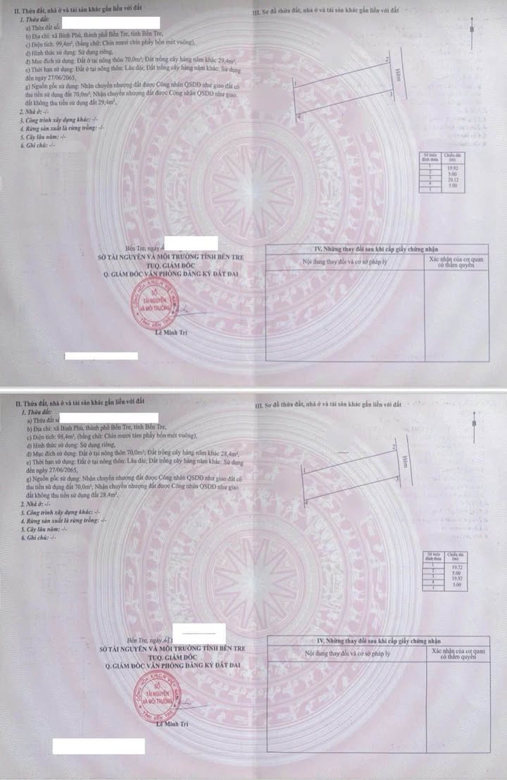 Đất nền Bình Phú, TP Bến Tre 197m² - Đầu tư sinh lời ngay!