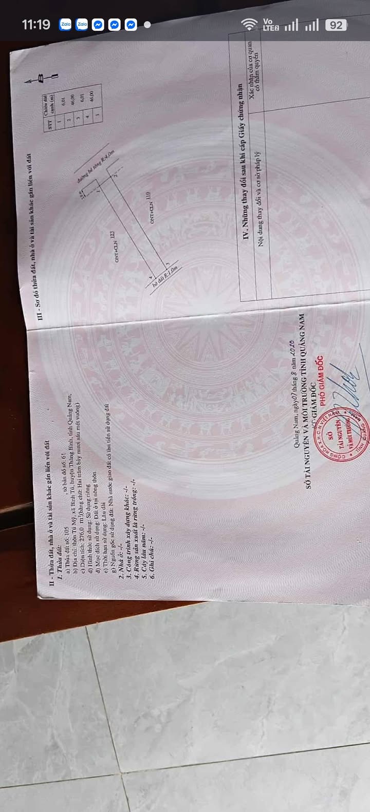 Đất nền Quốc lộ 1A Bình Tân 276m² giá 600 triệu - Pháp lý rõ ràng