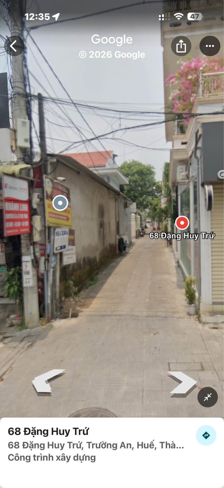 Đất nền Đặng Huy Trứ 218m² - Sổ đỏ chính chủ, ô tô vào tận nơi!