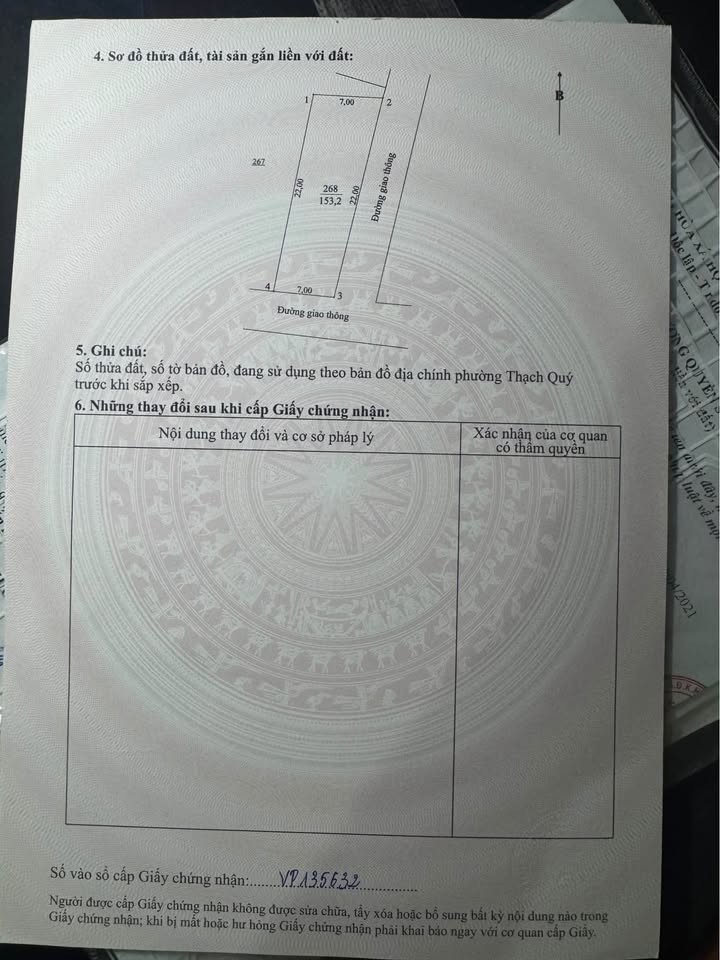 Đất nền 154m² Nguyễn Trung Thiên, Hà Tĩnh - Giá 2.8 tỷ, Lối 2 Đường Chính