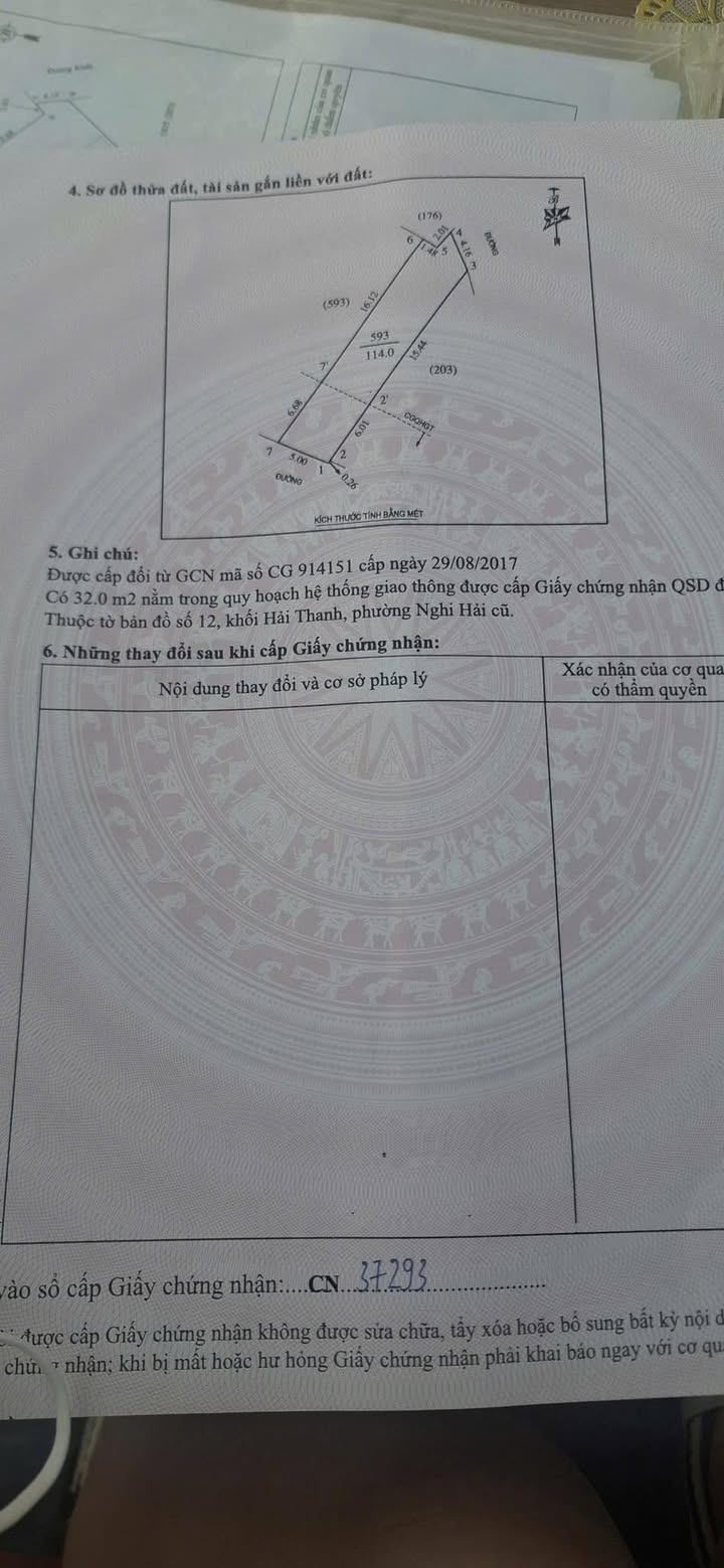 Đất nền Cửa Lò 114m² - Gần VinWonders, Sổ đỏ chính chủ