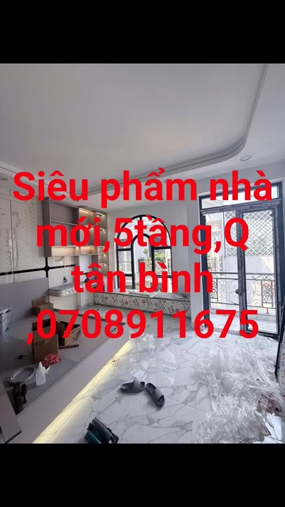 Nhà Phố Tân Bình 66m² Có Thang Máy - 5 Tầng Giá 13.5 Tỷ