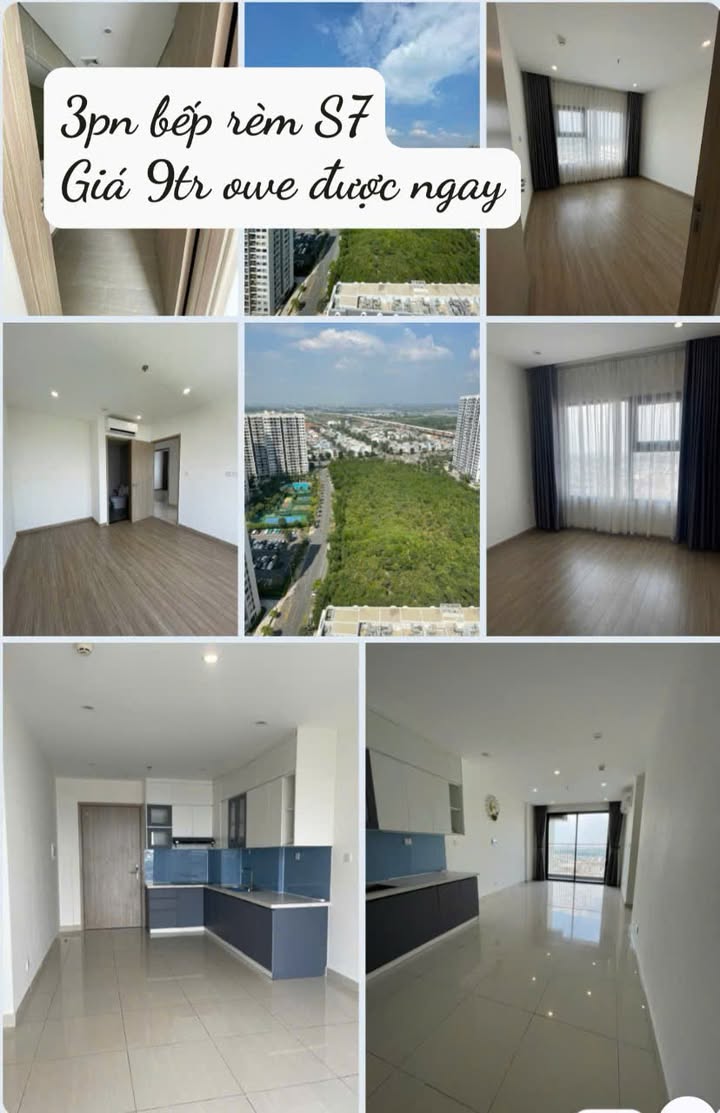 Căn hộ 3PN Vinhomes Grand Park 81m² - Sổ hồng sẵn, giá 4.1 tỷ