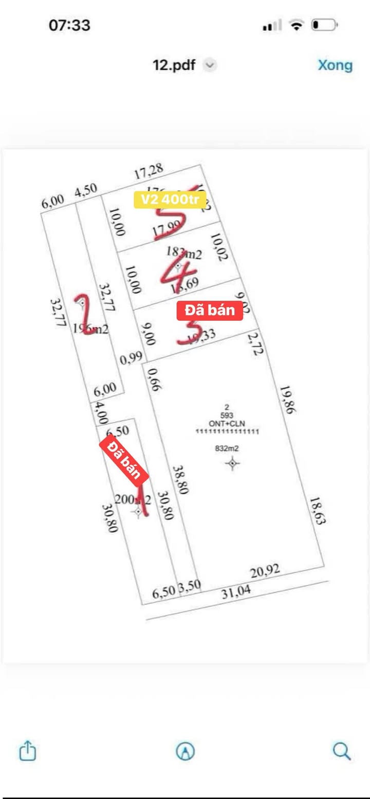 Đất Nền Thọ Xuân 171m² - Giá F0 Hơn 400 Triệu - Sổ Đỏ Full Thổ