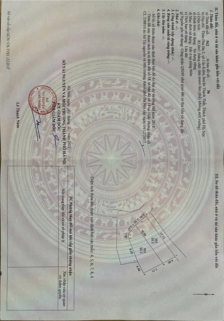 Nhà 2 Tầng Lô Góc 85m² Tại Thạch Thất - Xe 16 Chỗ Đỗ Cửa