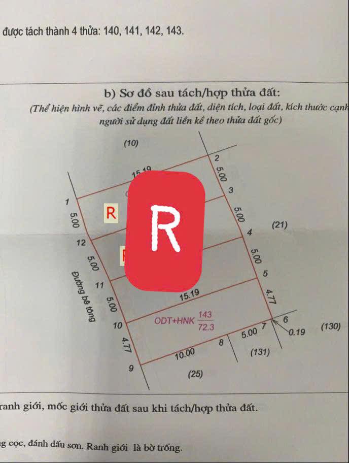 Bán đất Dự án Euro Triệu Sơn 72.3m² - Đường 72.3m² thông thoáng, giá 1.7 tỷ