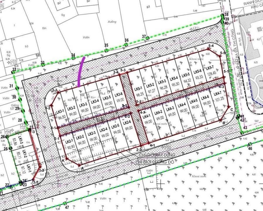 Đất Lô Góc Đông Anh - 98.3m² - Ô Tô Tránh, Vỉa Hè Rộng