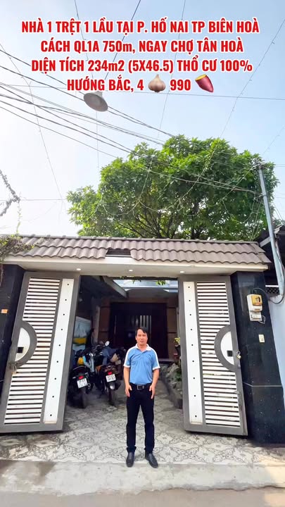 Nhà Mái Thái Biên Hòa 234m² - Sổ đỏ chính chủ, ô tô vào tận nhà!