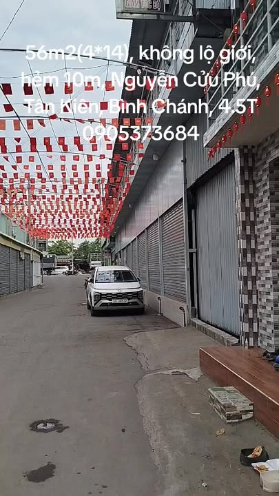 Nhà phố Nguyễn Cửu Phú Bình Chánh 56m² - Ô tô vào tận nhà!