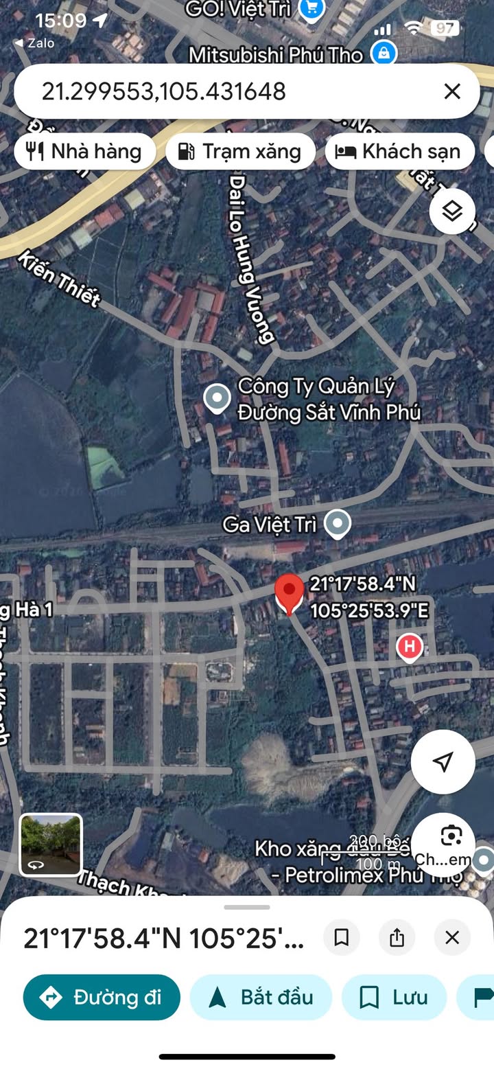 Đất nền Hồng Hà 2, Việt Trì 70m² - Sổ đỏ sẵn sàng, giá 1.8 tỷ