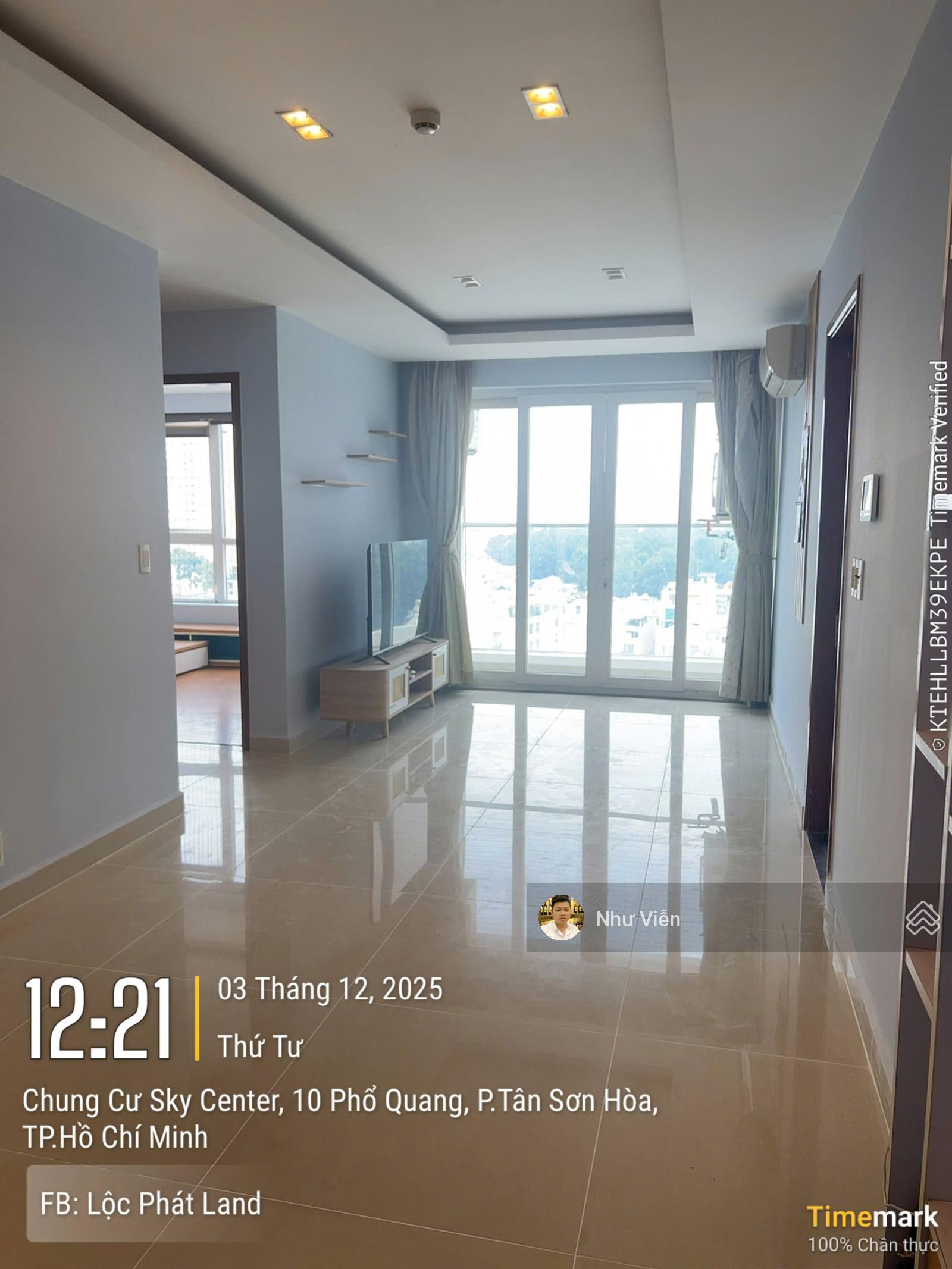 Căn hộ Sky Center Tân Bình 98m² - An ninh 24/7, ở liền