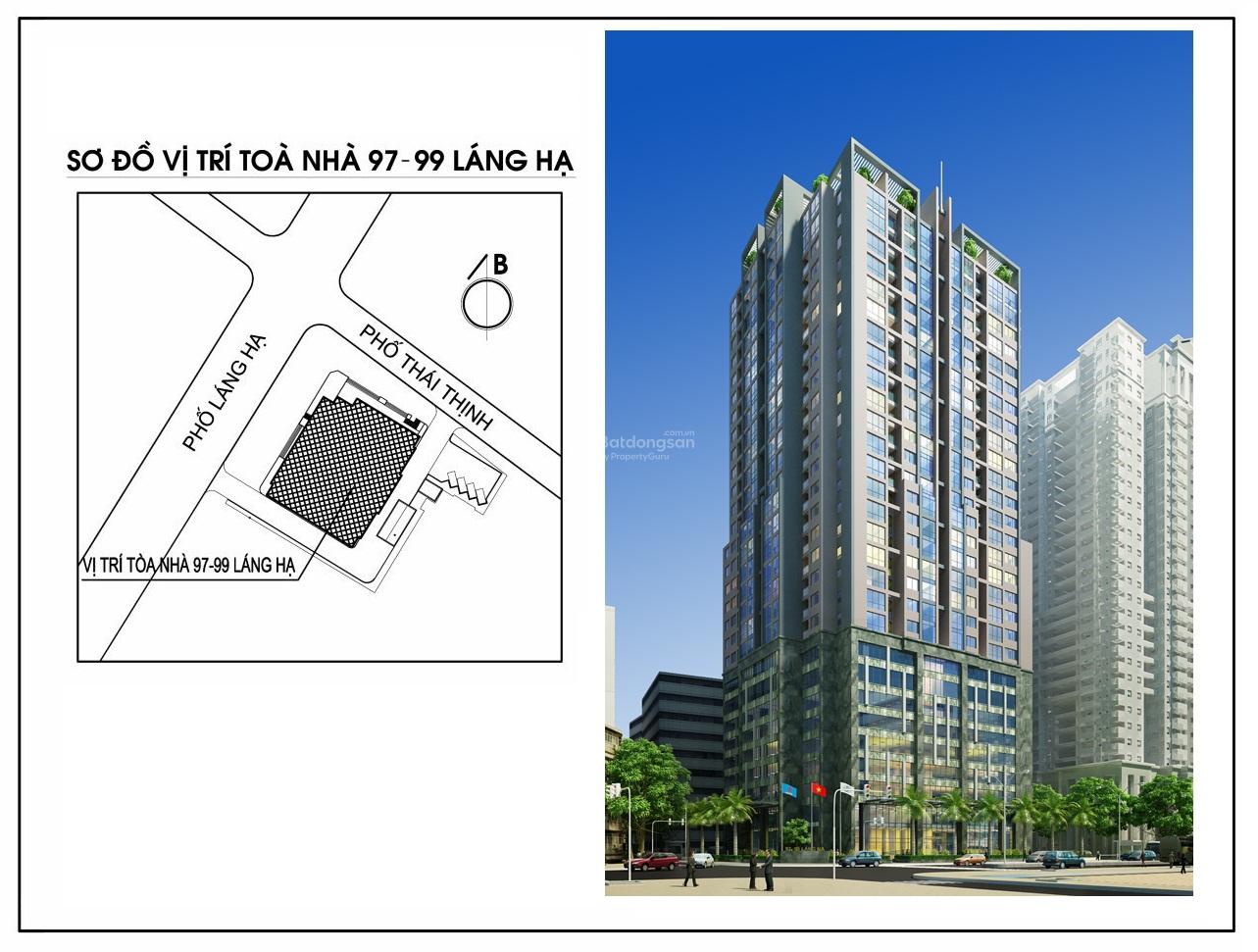 Shophouse Lô Góc 97 Láng Hạ 187m² Kinh Doanh Đỉnh Cao