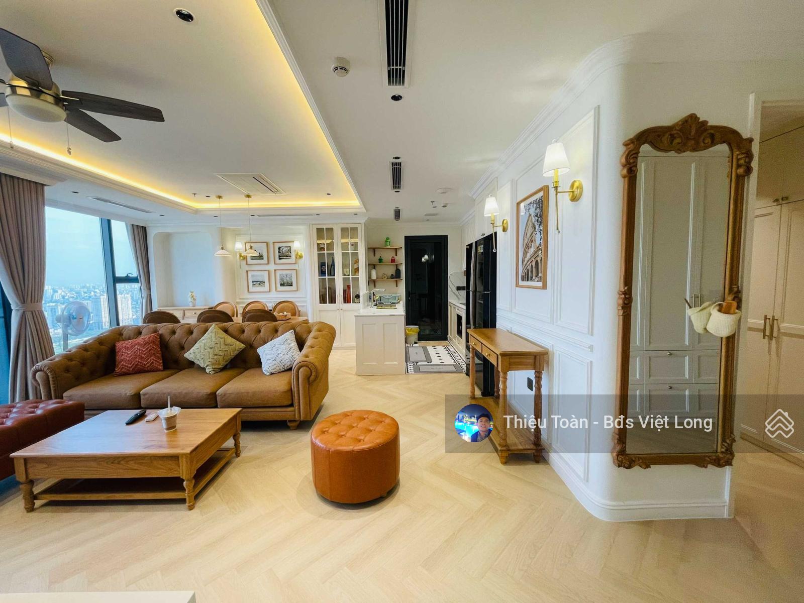 Cho thuê căn hộ Grandeur Palace 128m² 3PN - View thoáng, Full nội thất 5 sao