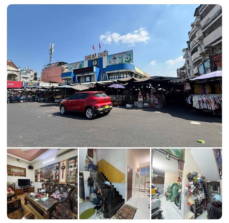 Nhà 3 Tầng 77m² Mặt Tiền Bình Thạnh - 3 Bước Ra Chợ Bà Chiểu - 12 Tỷ