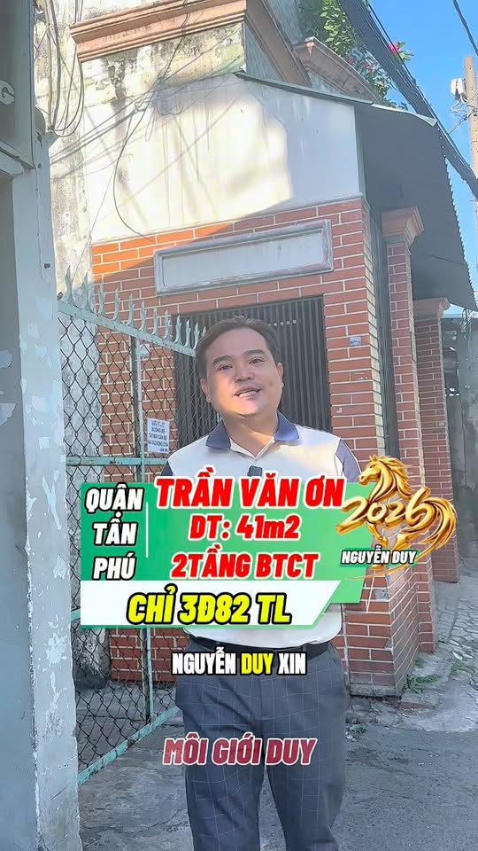 Nhà Tân Sơn Nhì, Tân Phú - 41m², 3.76 Tỷ, Thu Nhập Sẵn 6 Triệu/Tháng