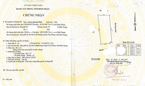 Đất nền Liên Hương 80m² tặng nhà cấp 4 - Xây dựng tự do!