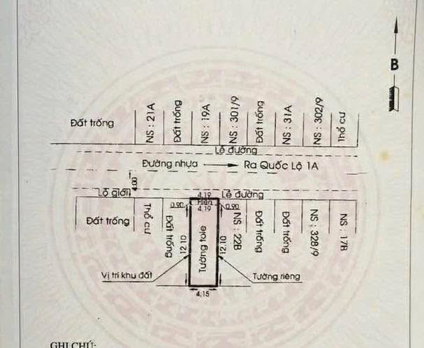 Bán Đất Thạnh Xuân 13 Quận 12 55m² 3.55 tỷ - Đường To Ô Tô Thông