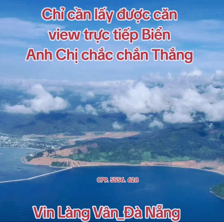 Căn hộ Vinhomes Làng Vân Đà Nẵng - Sở hữu lâu dài, View biển trực diện