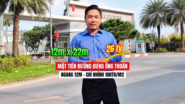 Mặt Tiền Bưng Ông Thoàn, Phú Hữu, TP. Thủ Đức - 264m² Kinh Doanh Đắc Lợi