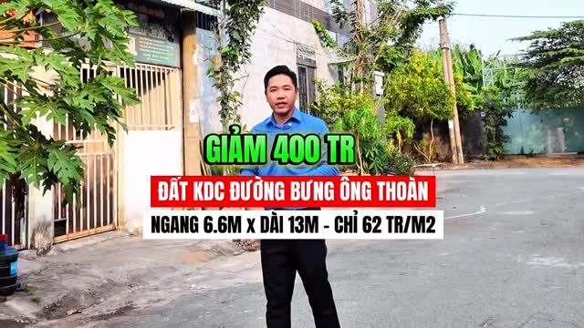 Đất nền Thủ Đức 86m² Bưng Ông Thoàn - Sổ đỏ chính chủ, đầu tư sinh lời!