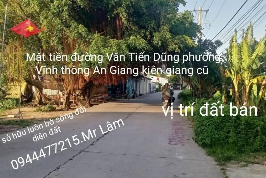 Đất nền mặt tiền Văn Tiến Dũng Rạch Giá 500m² - Sổ đỏ sẵn sàng, giá đầu tư 1.7 tỷ
