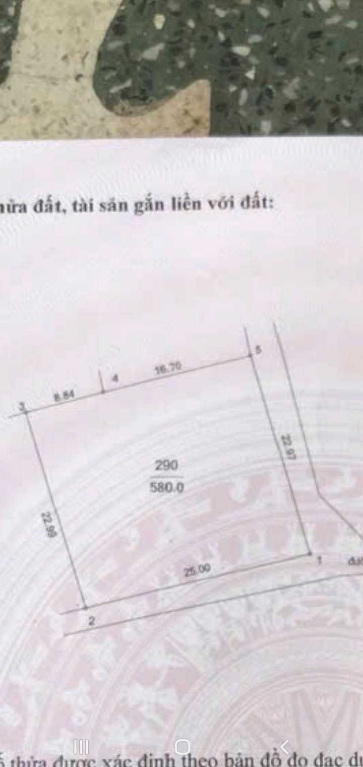 Đất nền Thạch Thất 580m² - Đường to ô tô, Sổ đỏ chính chủ