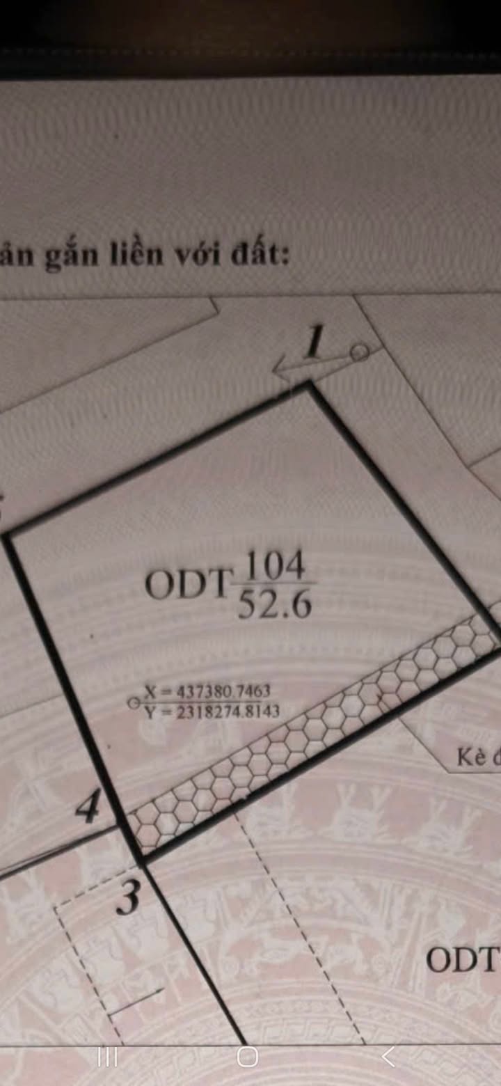 Bán đất Vũ Văn Hiếu Hạ Long 52m² - Sổ đỏ chính chủ ô tô đỗ cửa