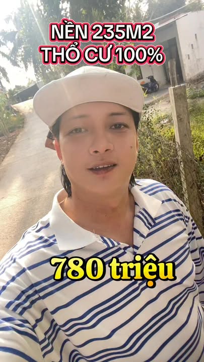 Đất nền Trường Long Phong Điền 235m² giá 780 triệu - Đất thổ cư 100%