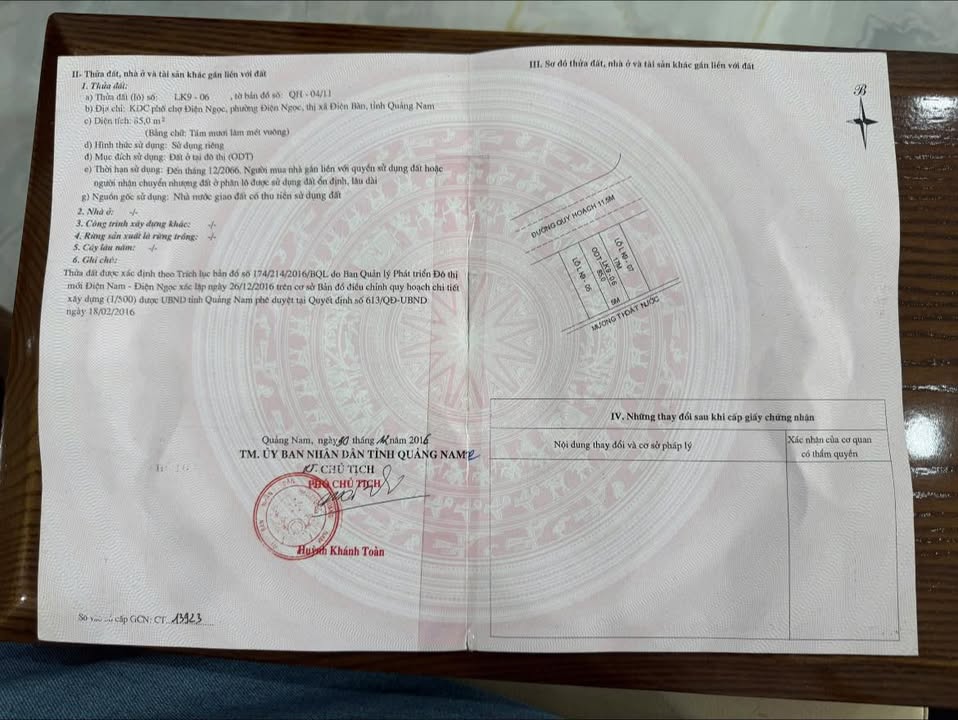 Đất nền KĐT Sungate Điện Ngọc 96m² giá 2.5 tỷ - Sổ đỏ chính chủ