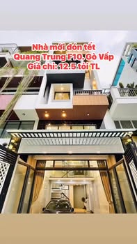 Nhà riêng Gò Vấp 64m² - Ô tô vào tận nhà, full nội thất!