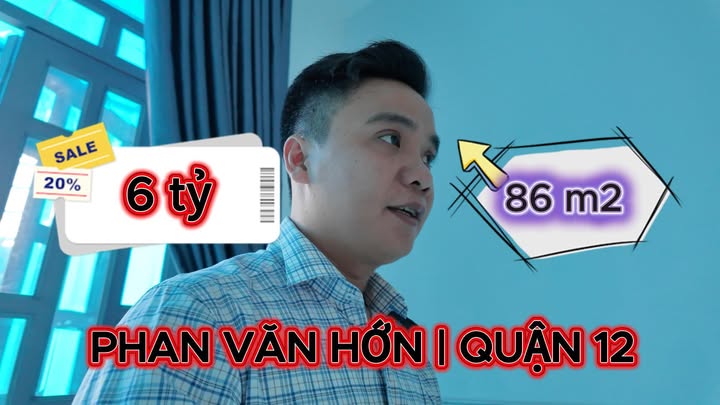 Nhà riêng Phan Văn Hớn 86m² - Sổ hồng sẵn, Quận 12!
