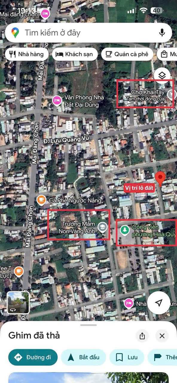 Đất nền kiệt 7m Lưu Quang Vũ, Đà Nẵng - 100m² - Giá 2.55 Tỷ - Bán Gấp Trước Tết!