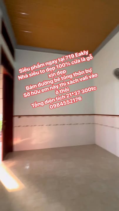 Nhà riêng Ea Kar 777m² - Sổ đỏ chính chủ, sẵn sàng vào ở!