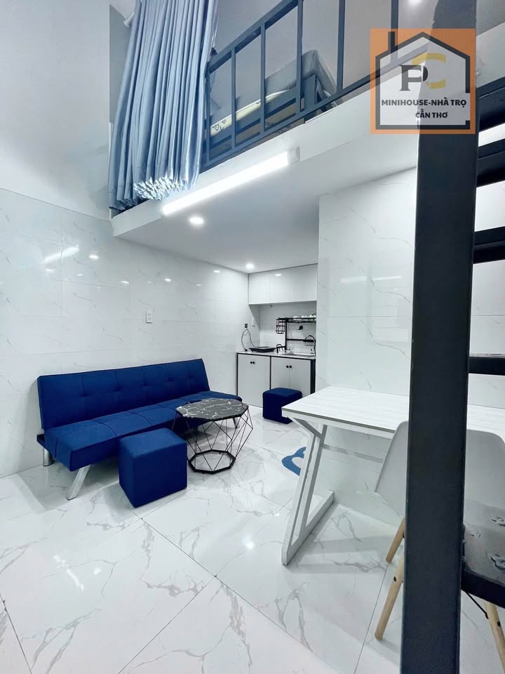 Minihouse Cần Thơ 25m² - Gần ĐH Cần Thơ, Full Nội Thất, Giá 3.5 Triệu