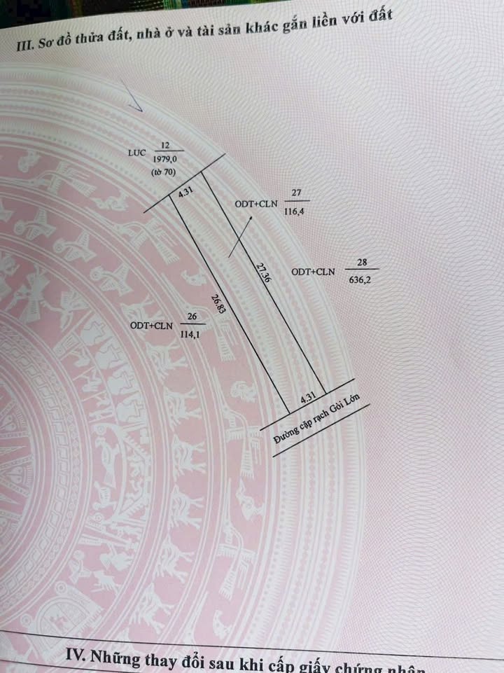 Đất nền P. Mỹ Thới, TP Long Xuyên 109m² – Sổ hồng chính chủ!