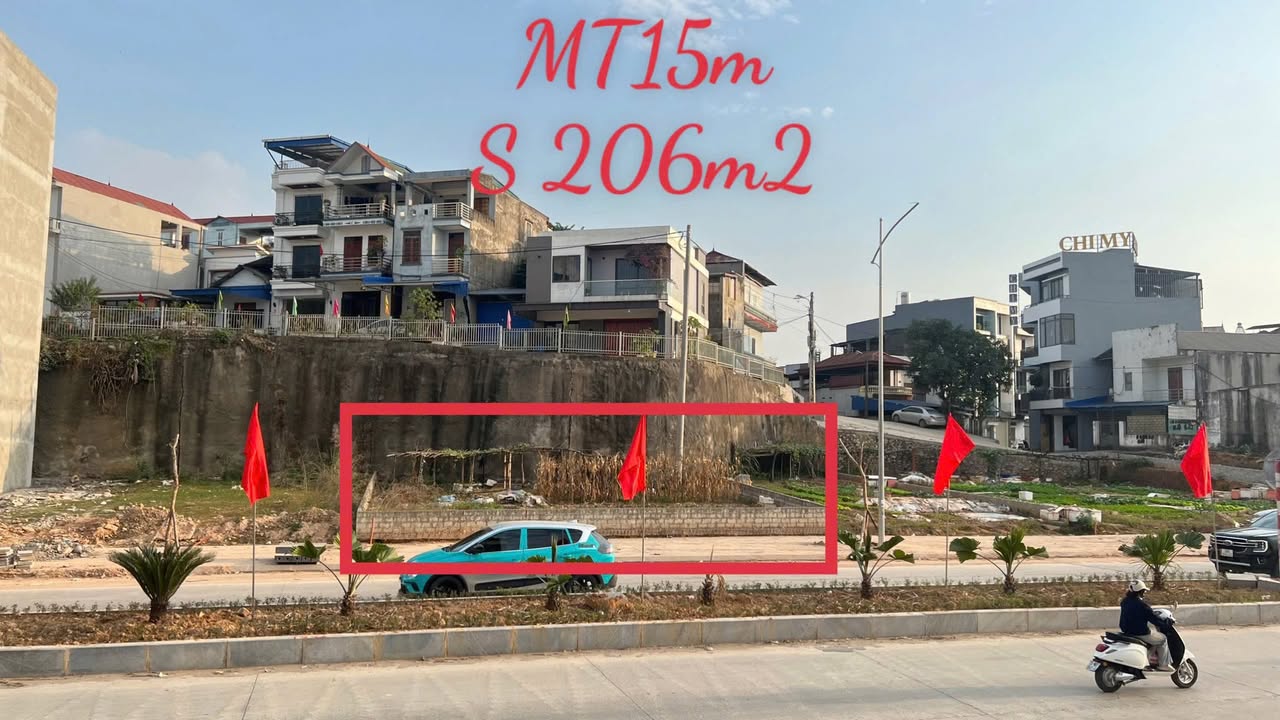 Mặt Tiền Kinh Doanh Đường Bắc Sơn, Thái Nguyên - 206m² - 1xx Triệu/m²