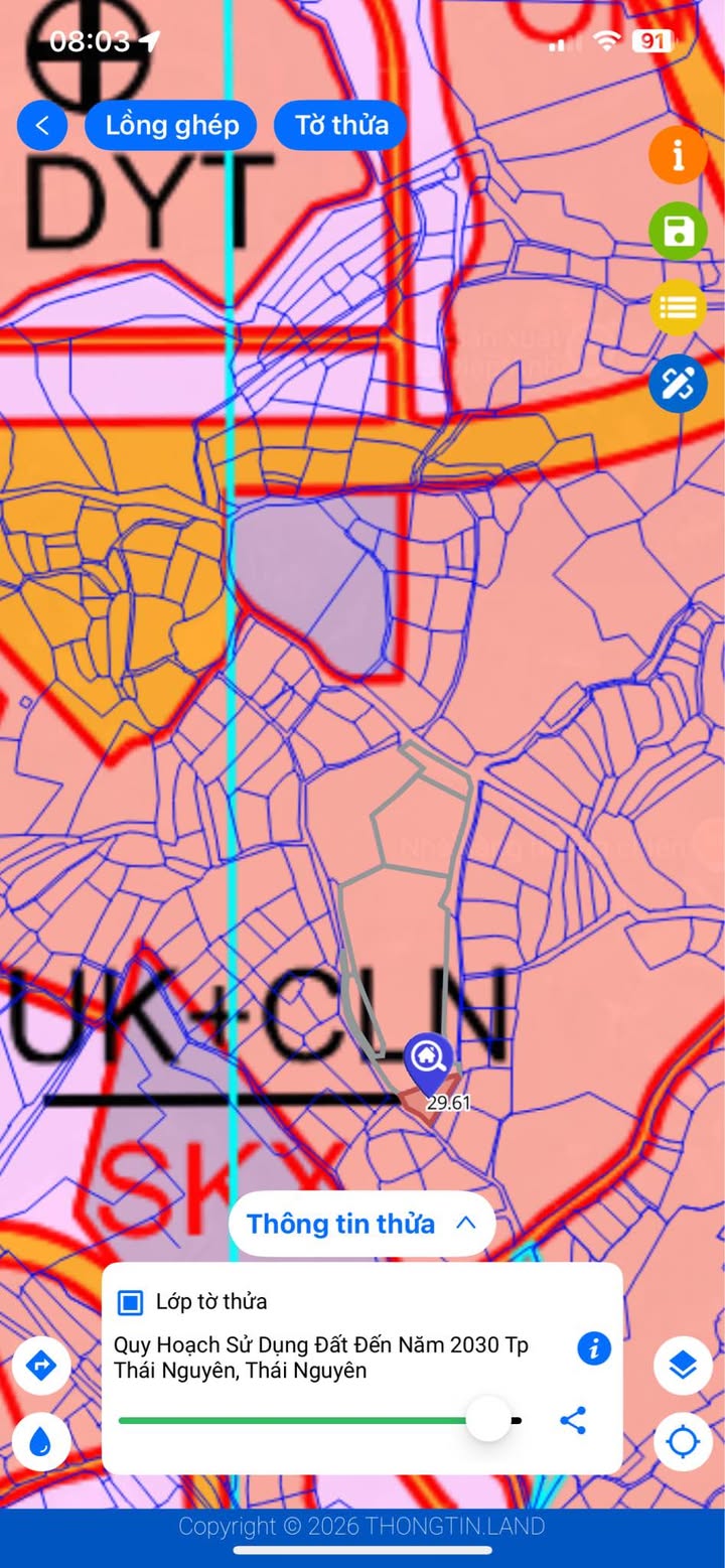 Đất nền 8548m² Tân Cương, Thái Nguyên - Giá đầu tư 8 tỷ - Sổ đỏ sẵn sàng