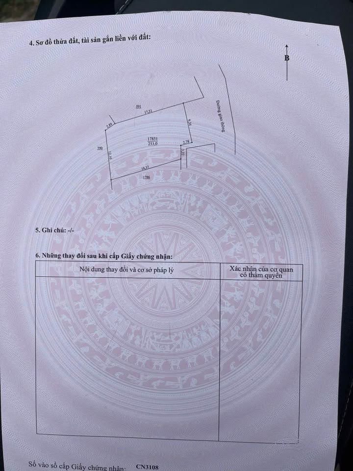 Đất Vô Tranh Hà Đông - 253m² Thổ Cư, Gần Chợ, Sẵn Sàng Xây Nhà