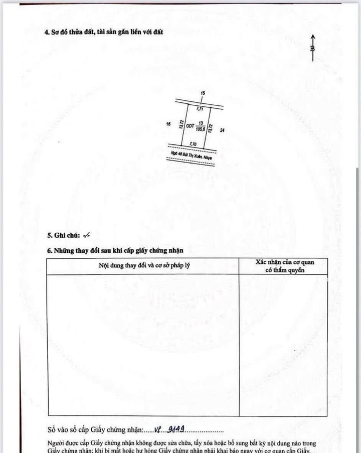 Đất nền 105m² Bùi Thị Xuân, Đồng Hới - Tiềm năng tăng giá vượt trội!