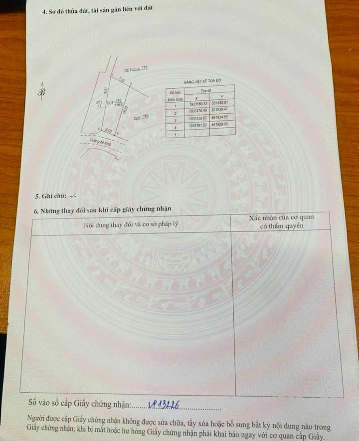 Đất ở 116.6m² Ngõ Phan Đình Phùng, Đồng Hới - 2 Oto Tránh Nhau